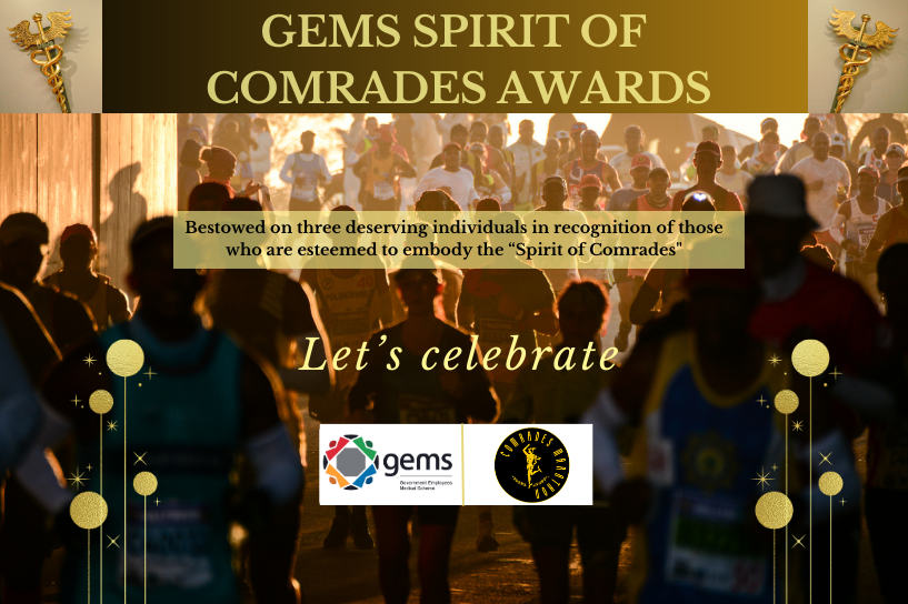 2023 GEMS SPIRIT OF COMRADES AWARDS NOMINATIONS OPEN