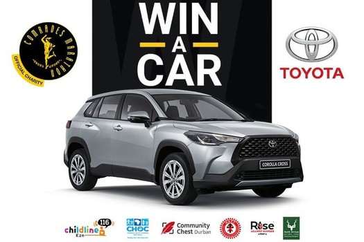 TOYOTA COROLLA CROSS UP FOR GRABS IN COMRADES WIN-A-CAR DRAW